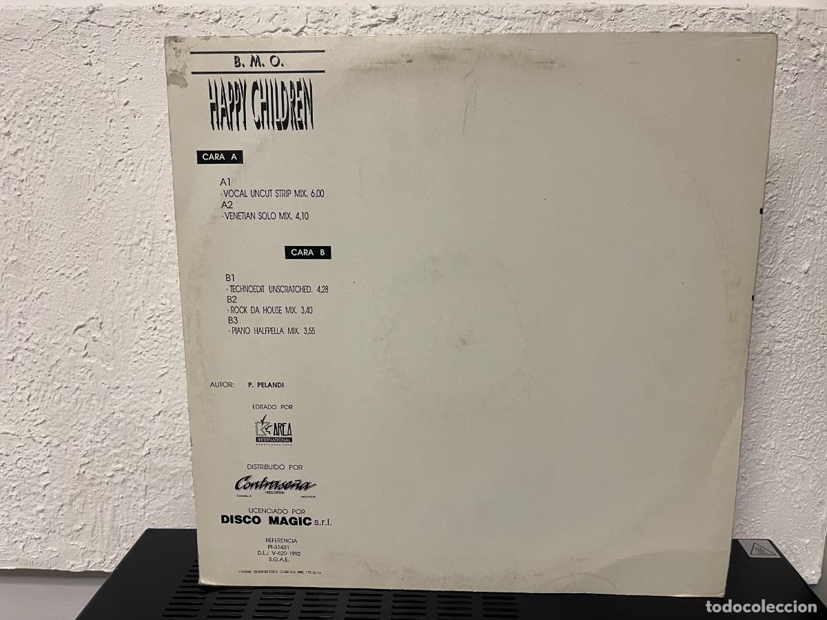 Discos de vinilo: B.M.O. - Happy Children 12&rdquo; lp - Foto 2