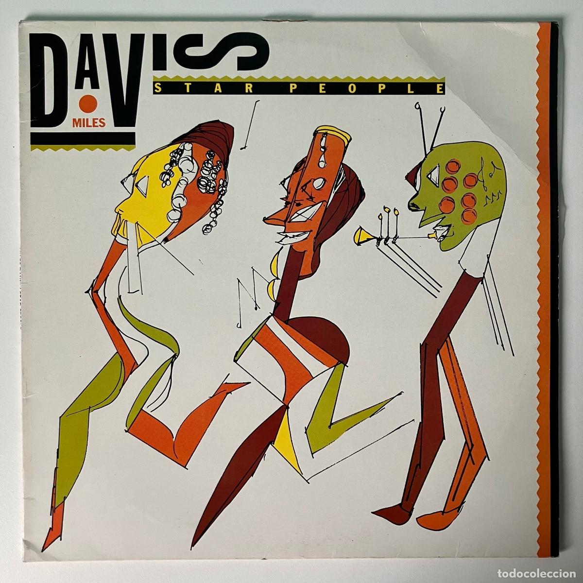 Discos de vinilo: Miles Davis &lrm;&ndash; Star People, Spain 1983 CBS* - Foto 1