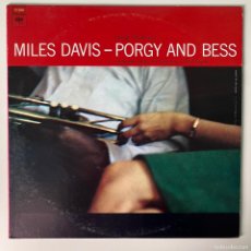 Discos de vinilo: MILES DAVIS ‎– PORGY AND BESS, US 1977 COLUMBIA