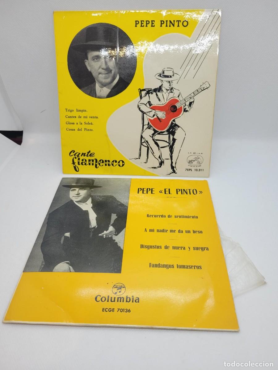 Discos de vinilo: SELECCI&Oacute;N DE DOS VINILO SINGLES DE PEPE PINTO - Foto 1