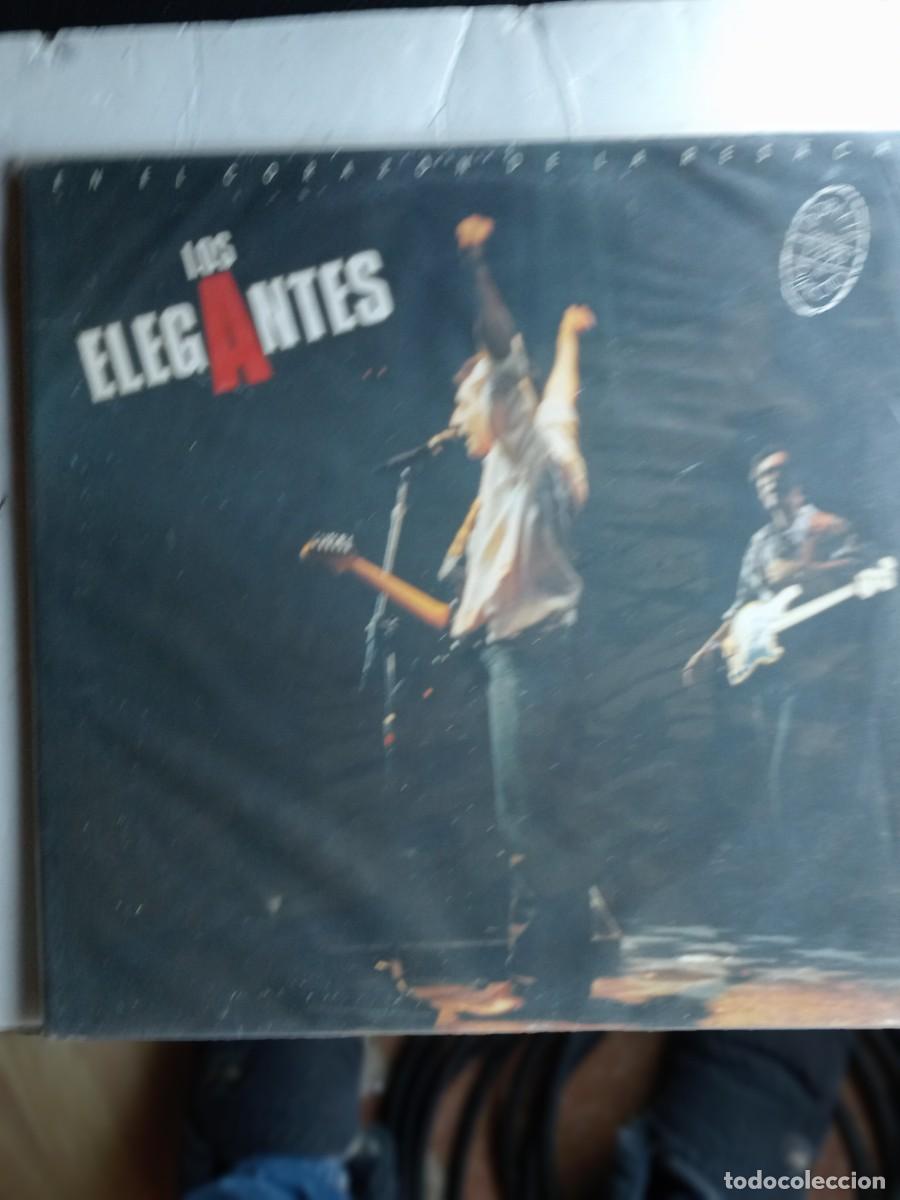 Discos de vinilo: los elegantes en el corazon de la resasca 1990 2 lps gatefold - Foto 1
