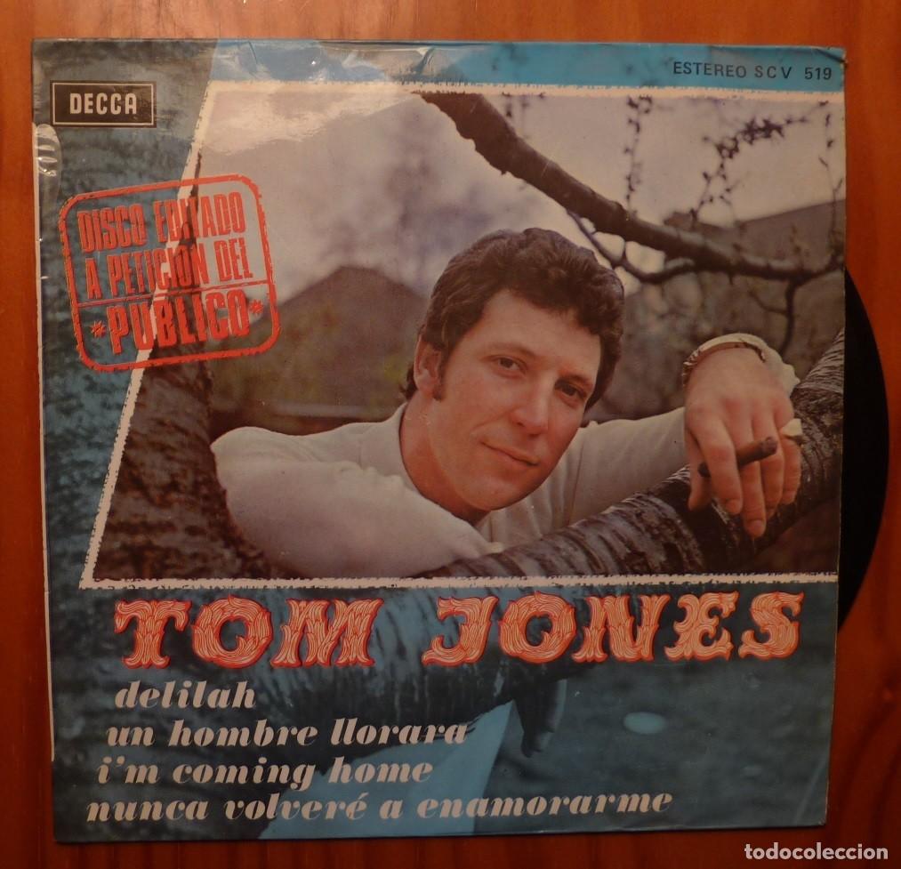 Discos de vinilo: TOM JONES / DELILAH+3 / 1968 / EP - Foto 1