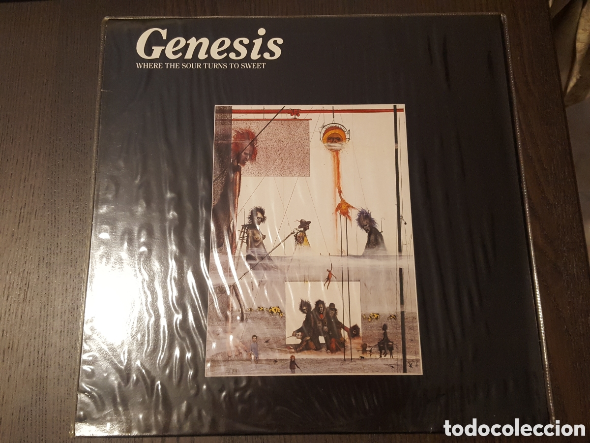 l.p. - genesis – where the sour turns to sweet - Buy LP vinyl records of  Pop-Rock International of the 70s on todocoleccion