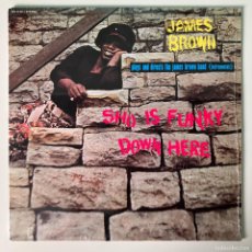 Discos de vinilo: JAMES BROWN PLAYS AND DIRECTS THE JAMES BROWN BAND ‎– SHO IS FUNKY DOWN HERE, US POLYDOR