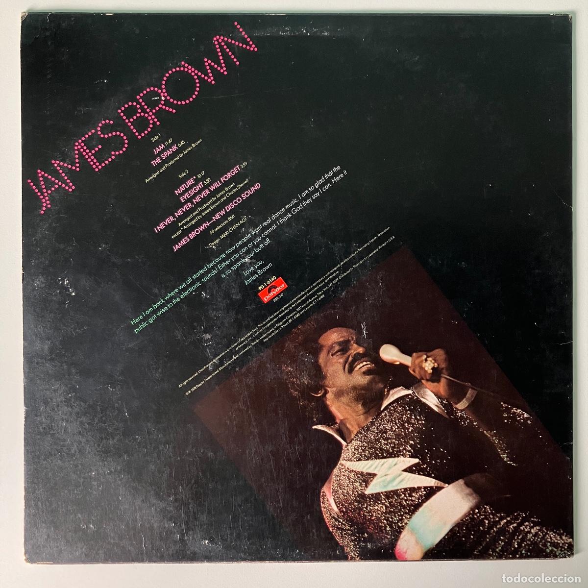 Discos de vinilo: James Brown &lrm;&ndash; Jam/1980s, US 1978 Polydor - Foto 2