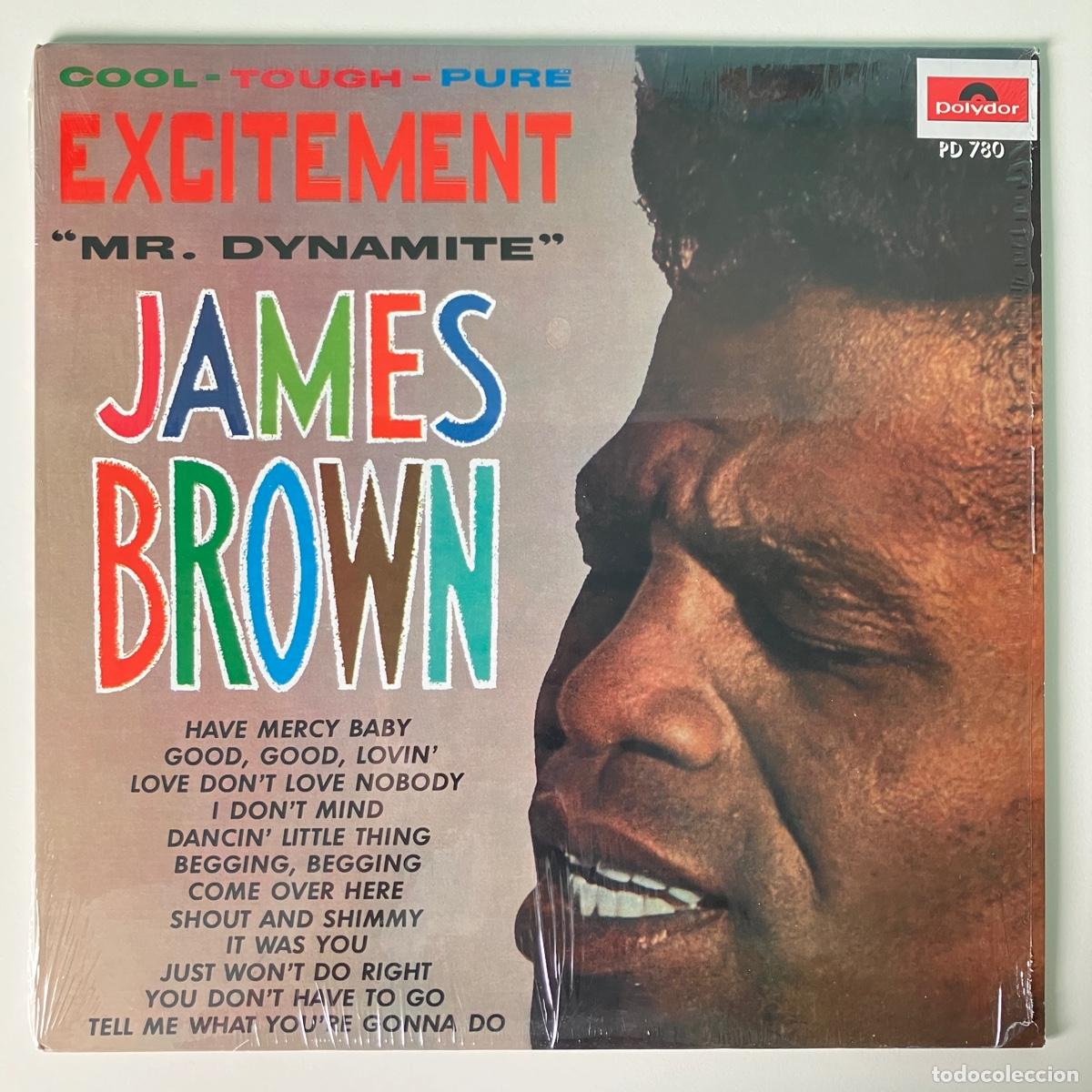 Discos de vinilo: James Brown &lrm;&ndash; Excitement, US Polydor* - Foto 1