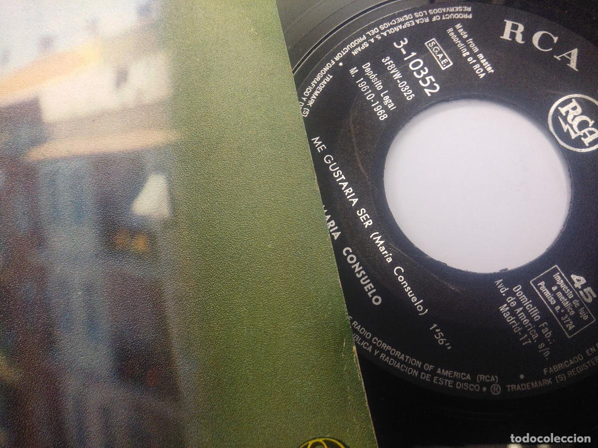 Discos de vinilo: MARIA CONSUELO/ME GUSTARIA SER/SINGLE. - Foto 2