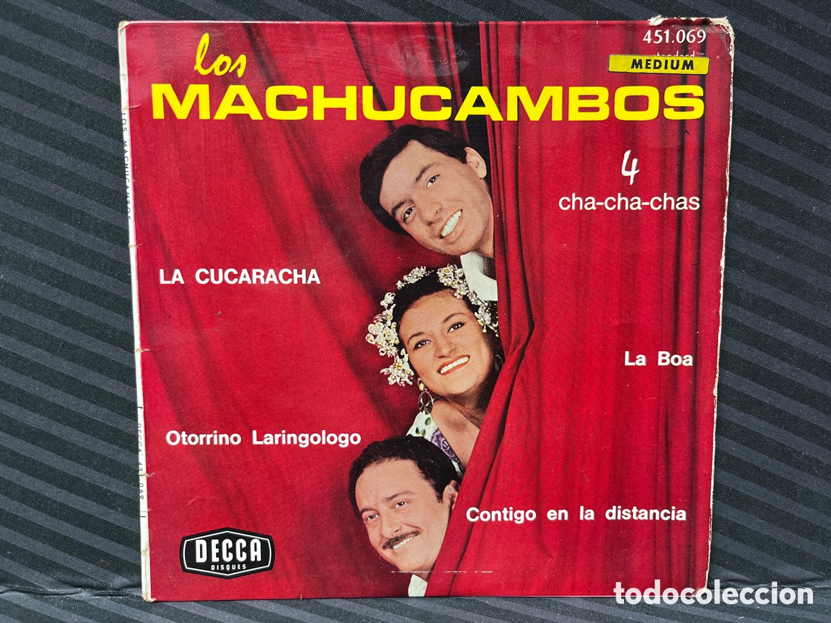 Discos de vinilo: Los Machucambos - La Cucaracha (7&rdquo;, EP) - Foto 1
