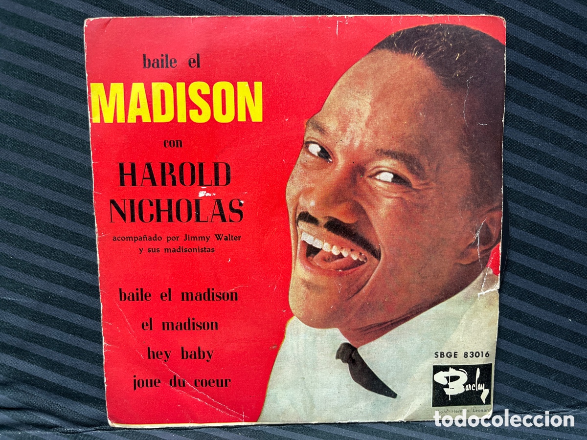 Discos de vinilo: Harold Nicholas - Baile El Madison (7&rdquo;, EP) - Foto 1