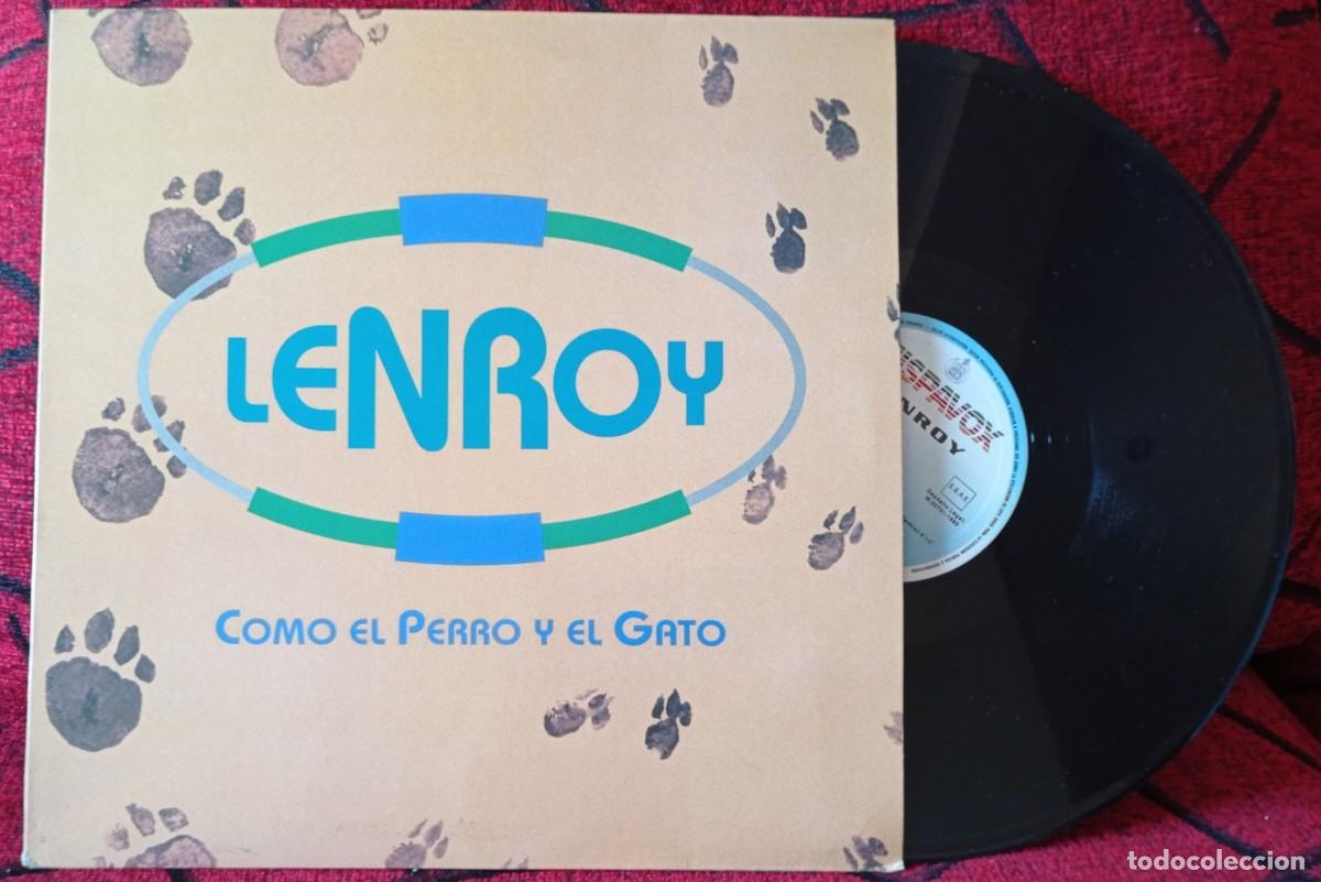 Discos de vinilo: LENROY ** Como El Perro y El Gato ** MAXI SINGLE VINILO ORIGINAL 1993 - Foto 1