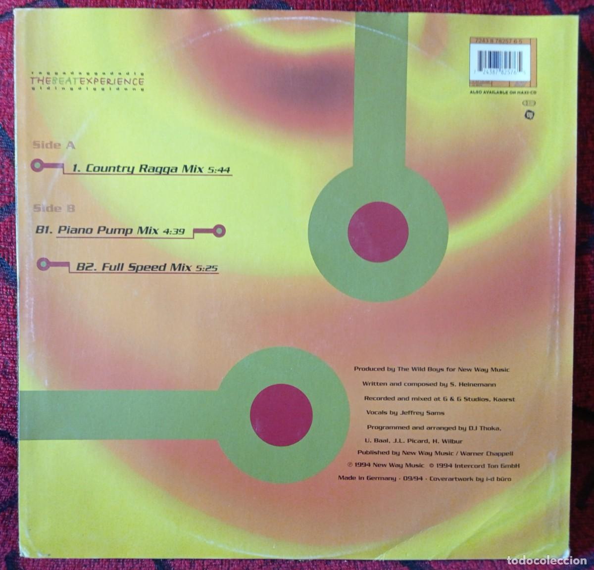 Discos de vinilo: THE BEAT EXPERIENCE *Raggadaggadadiggidingdig* MAXI SINGLE VINILO ORIGINAL 1994 - Foto 2