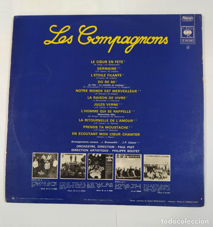 Discos de vinilo: LES COMPAGNONS. LP. TDKDA30 - Foto 2