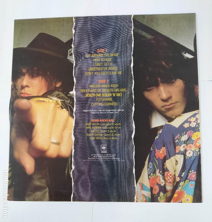Discos de vinilo: HANOI ROCKS. TWO STEPS FROM THE MOVE. LP. TDKLP8 - Foto 2