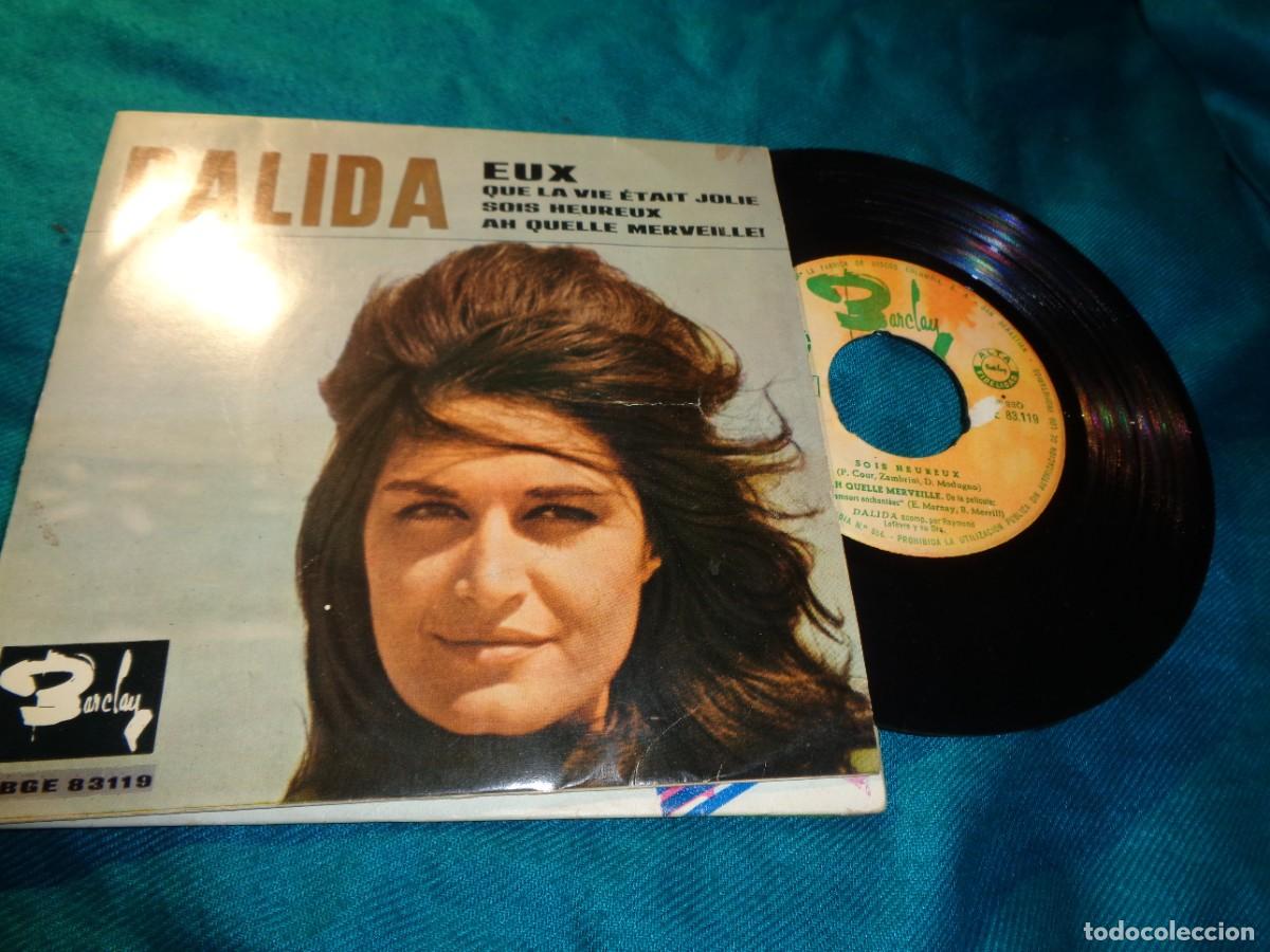 Discos de vinilo: DALIDA. EUX + 3. EP. BARCLAY, 1963. EDC. SPAIN(#) - Foto 1