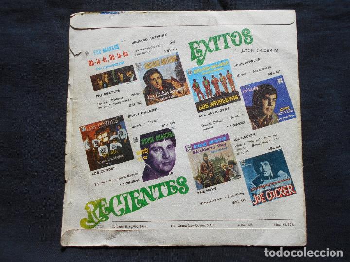 Discos de vinilo: THE BEATLES // GET BACK - DONT LET ME DOWN - Foto 2