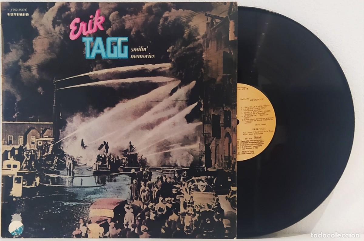 Discos de vinilo: LP Eric Tagg - Smilin Memories - Foto 1