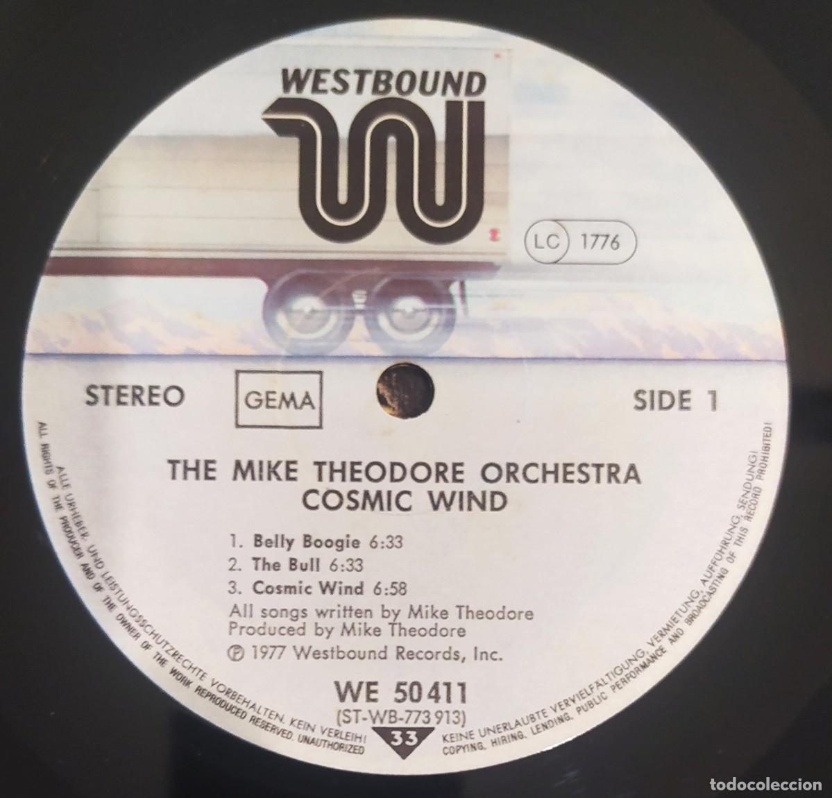 Discos de vinilo: LP The Mike Theodore Orchestra &ndash; Cosmic Wind - Foto 4