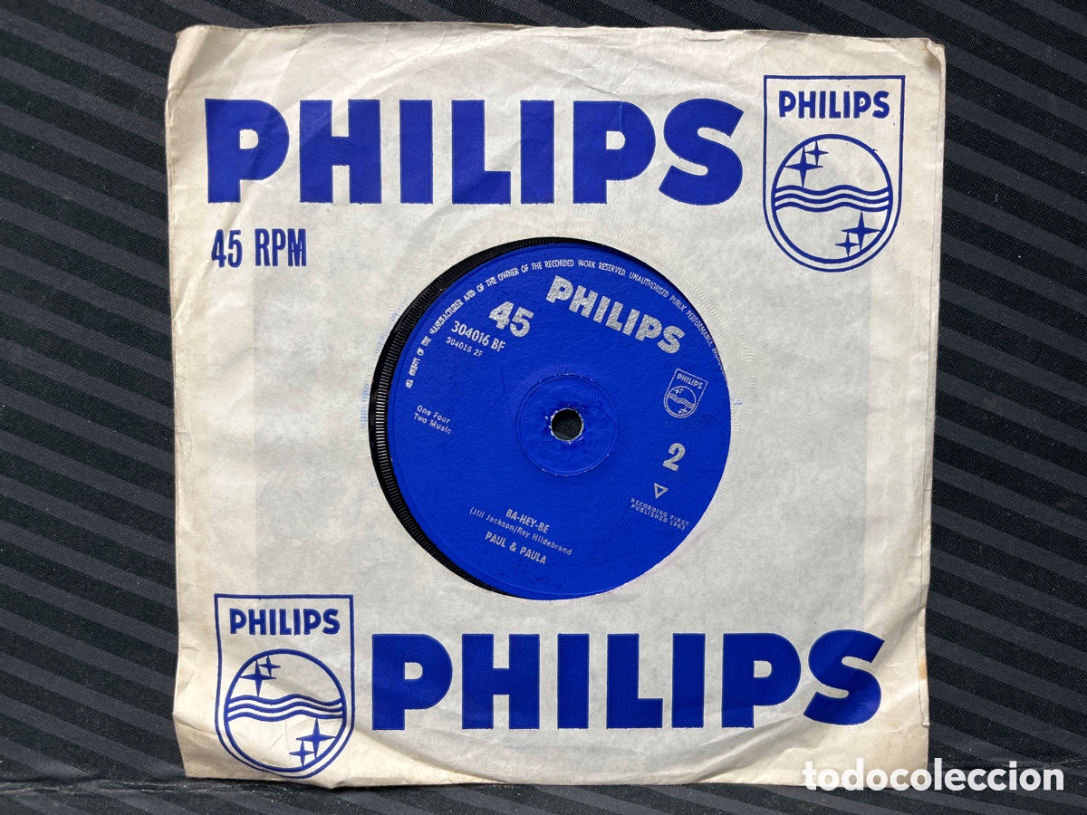 Discos de vinilo: Paul & Paula - Young Lovers (7&rdquo;, Single) UK - Foto 2