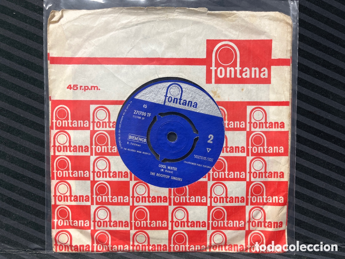Discos de vinilo: The Rooftop Singers - Walk Right In (7&rdquo;, Single) UK - Foto 2