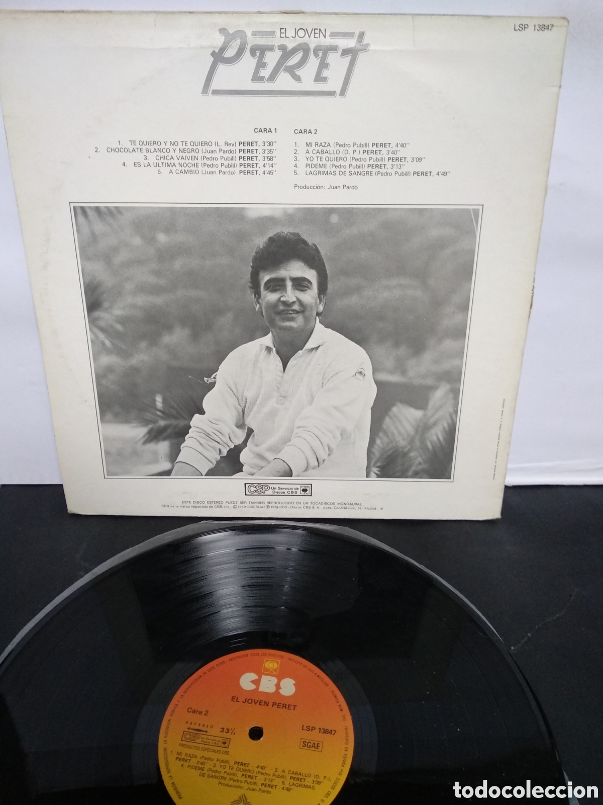 Discos de vinilo: *EL JOVEN PERET, SPAIN, CBS, 1979 LC.1 - Foto 2