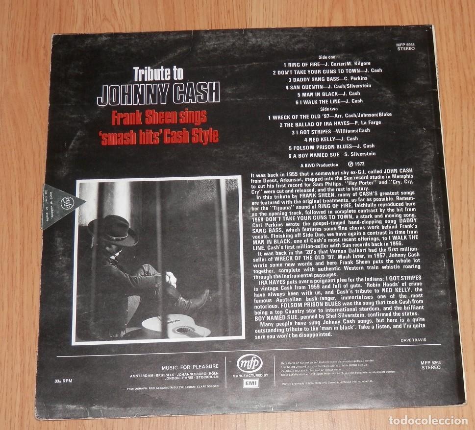 Discos de vinilo: DISCO LP DE VINILLO JOHNNY CASH - Foto 2