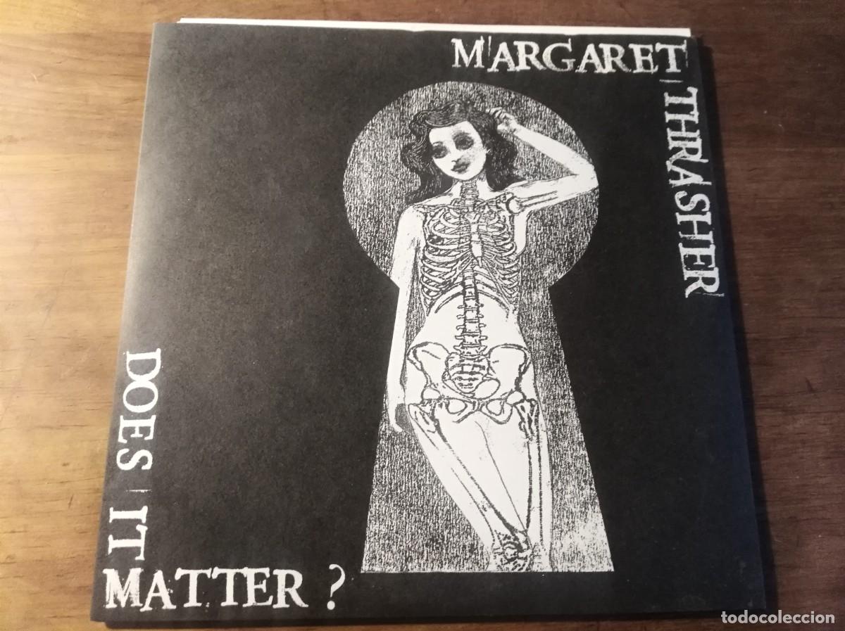 Discos de vinilo: MARGARET THRASHER - Does it matter? ****** HARDCORE PUNK CANADA 2006 - Foto 1