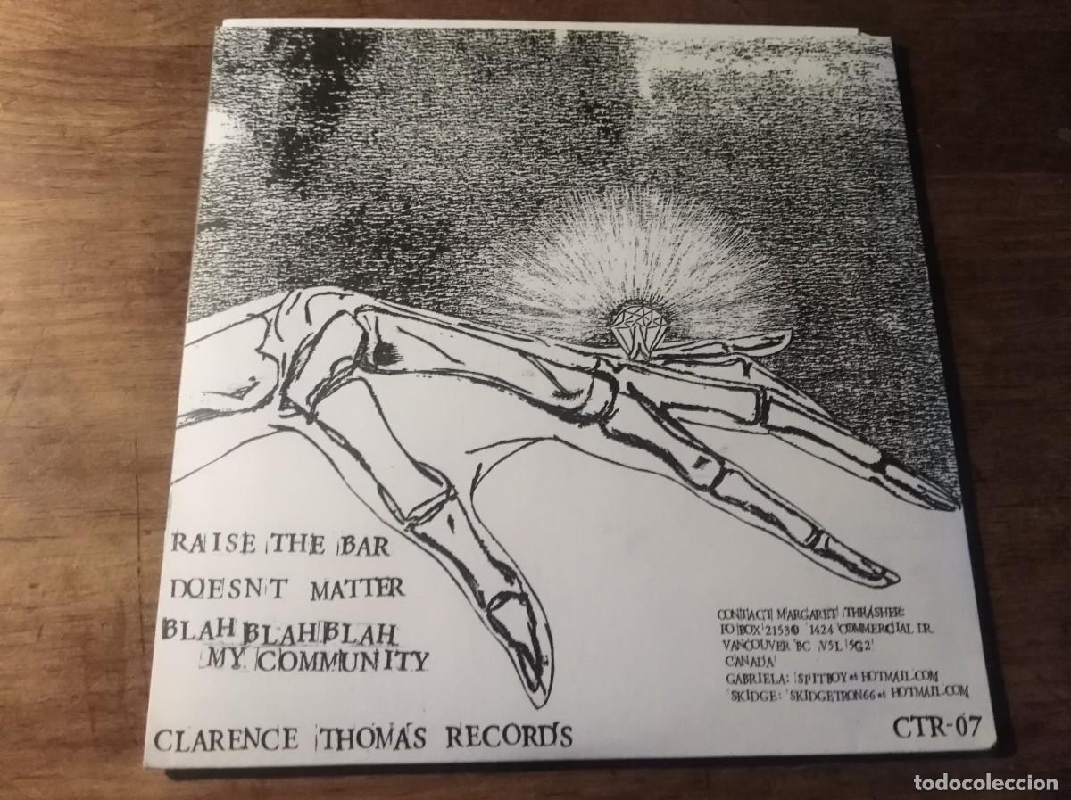 Discos de vinilo: MARGARET THRASHER - Does it matter? ****** HARDCORE PUNK CANADA 2006 - Foto 2
