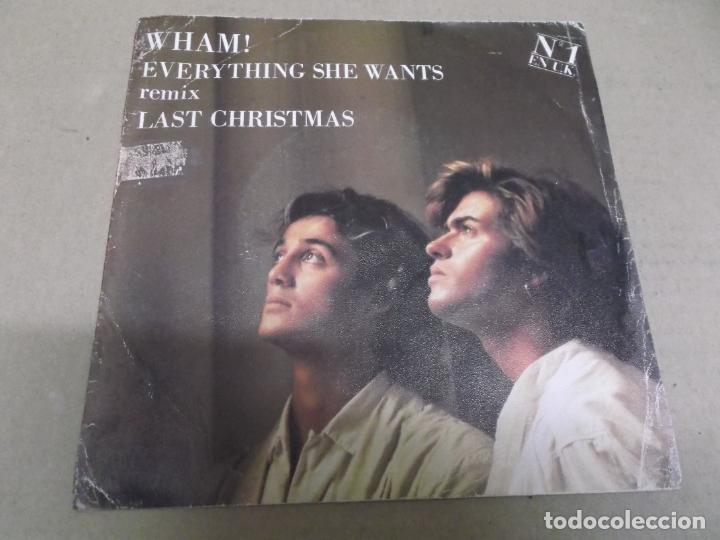 Discos de vinilo: WHAM (SN) EVERYTHING SHE WANTS A&Ntilde;O &ndash; 1984 - Foto 1