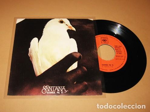 Discos de vinilo: SANTANA - SAMBA PA TI - SINGLE - 1974 - Foto 1