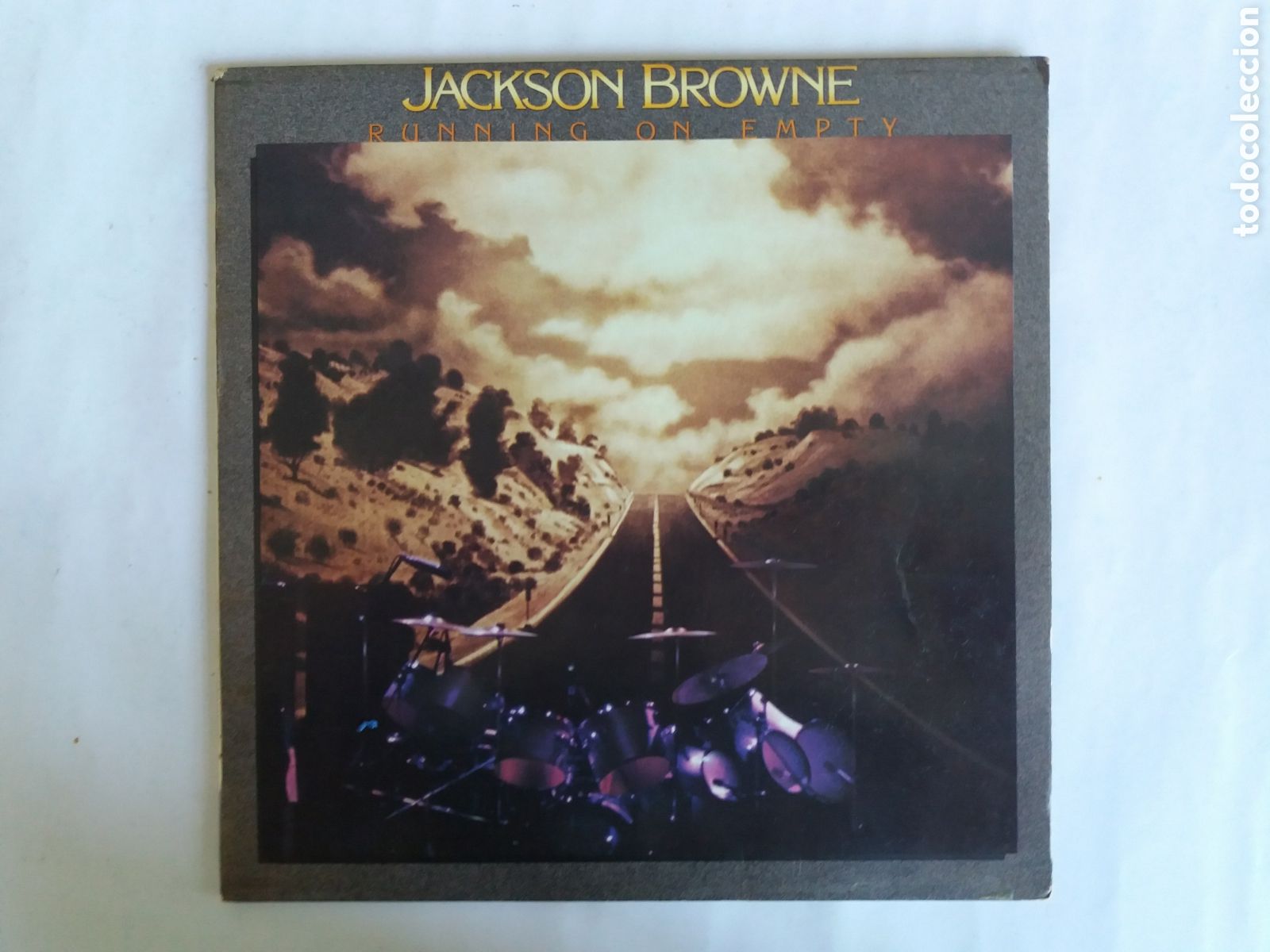 Discos de vinilo: JACKSON BROWNE. RUNNING ON EMPTY. HISPAVOX 1987. - Foto 1