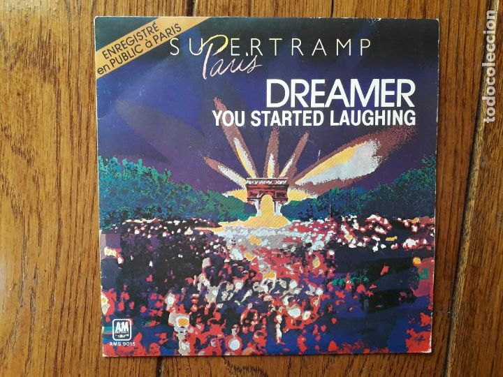 Discos de vinilo: Supertramp - paris - dreamer + you started laughing - Foto 1