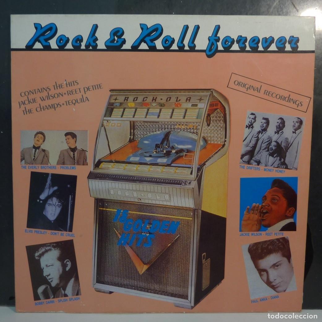 Discos de vinilo: ROCK & ROLL FOREVER // VARIOS // 1988 // LP - Foto 1