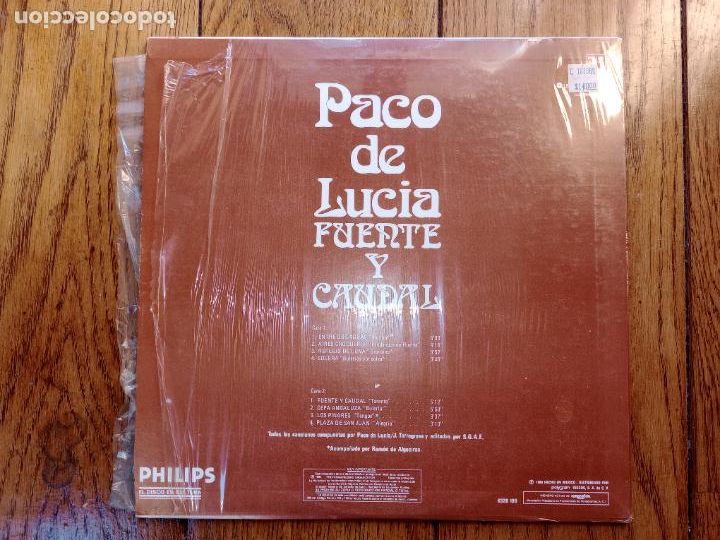 Discos de vinilo: Paco de Luc&iacute;a - fuente y caudal - Foto 2