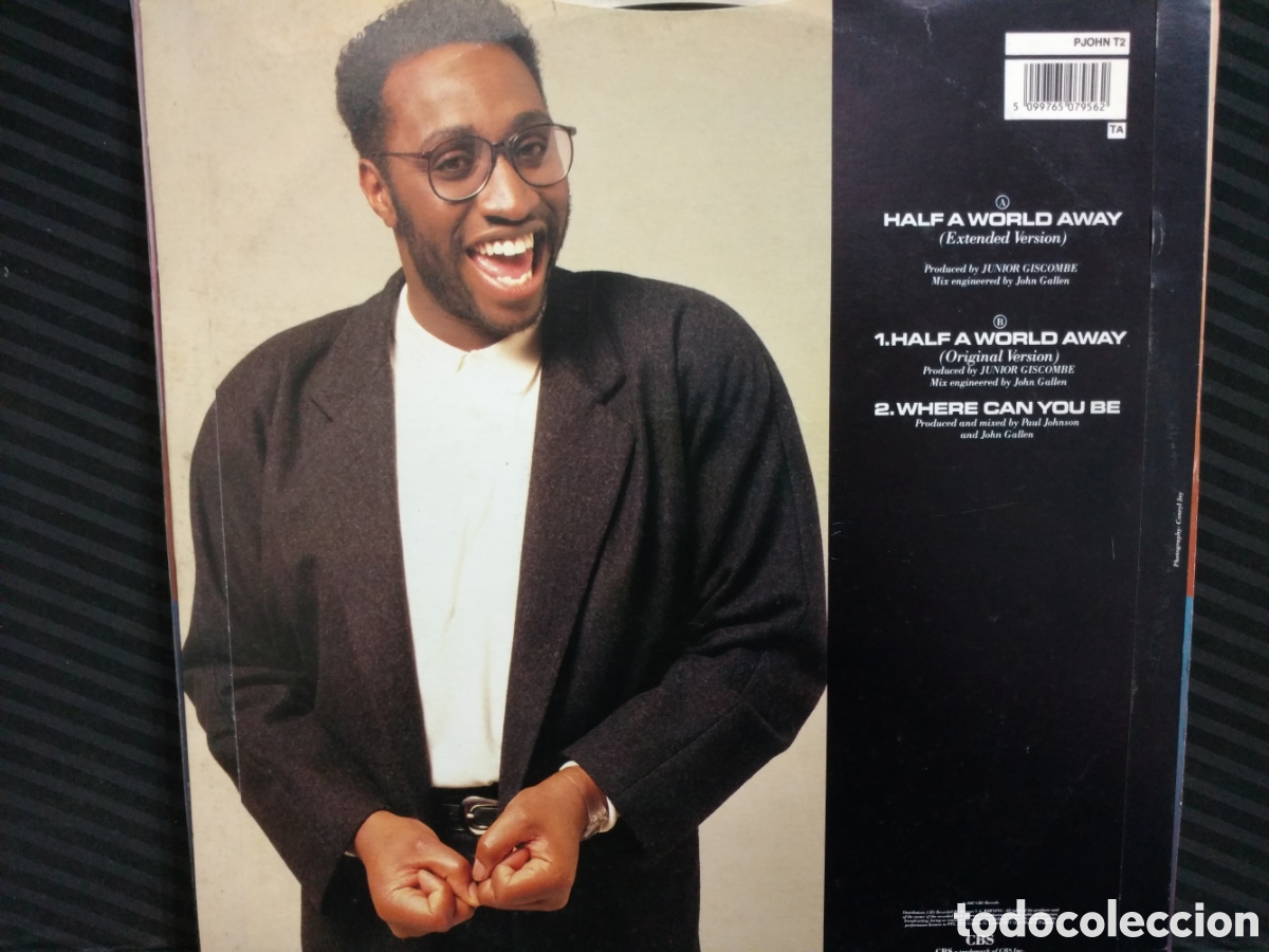 Discos de vinilo: Paul Johnson - Half A World Away (12&rdquo;, Maxi) - Foto 2