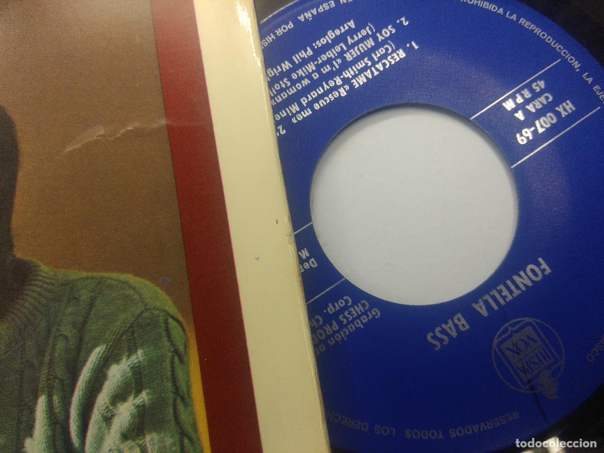 Discos de vinilo: FONTELLA BASS/RESCATAME/SINGLE. - Foto 2