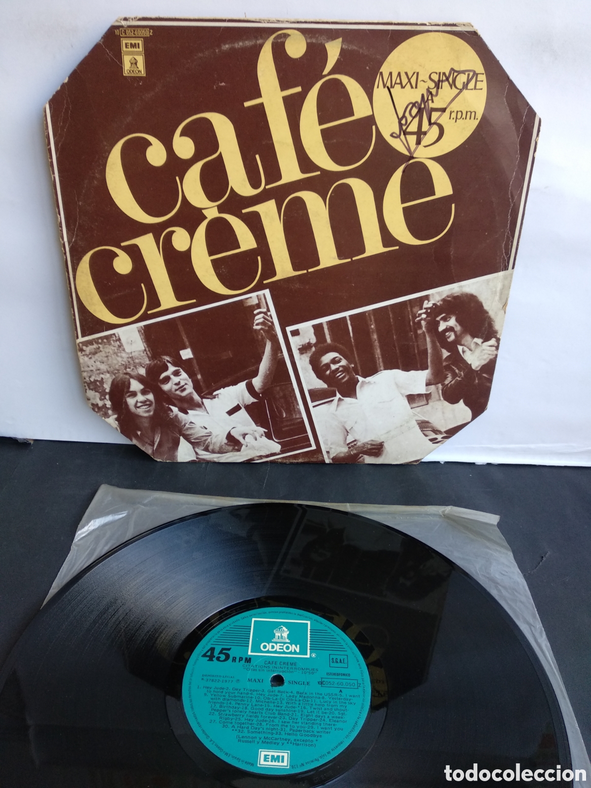 Discos de vinilo: *CAFE CREME, SPAIN, ODEON, 1977, LC.1 - Foto 1