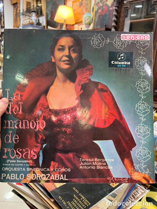 Discos de vinilo: LP LA DEL MANOJO DE ROSAS - - Foto 1