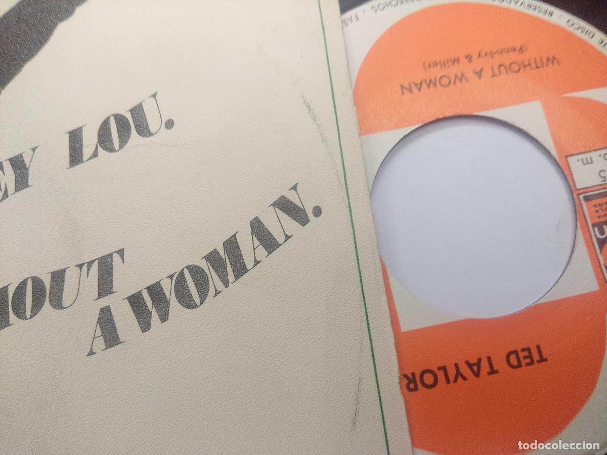 Discos de vinilo: TED TAYLOR/HONEY LOU/SINGLE. - Foto 2