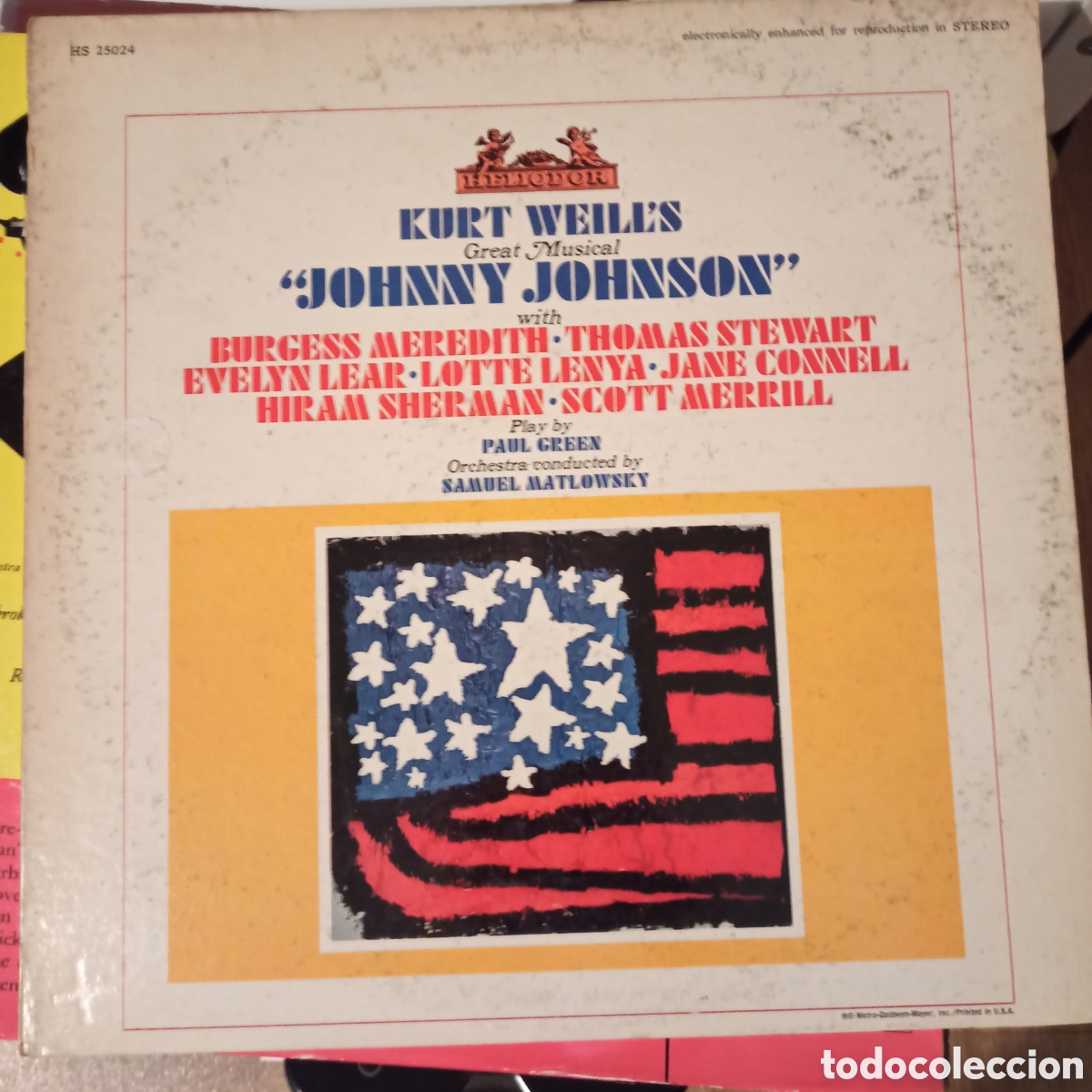 Discos de vinilo: Kurt Weill &ndash; Johnny Johnson (Musical) - Foto 1