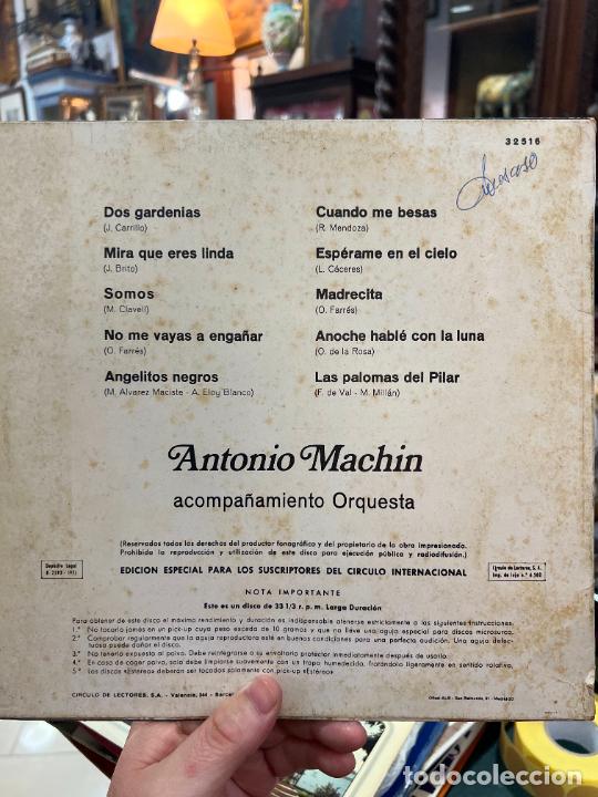 Discos de vinilo: LP ANTONIO MACHIN - Foto 2