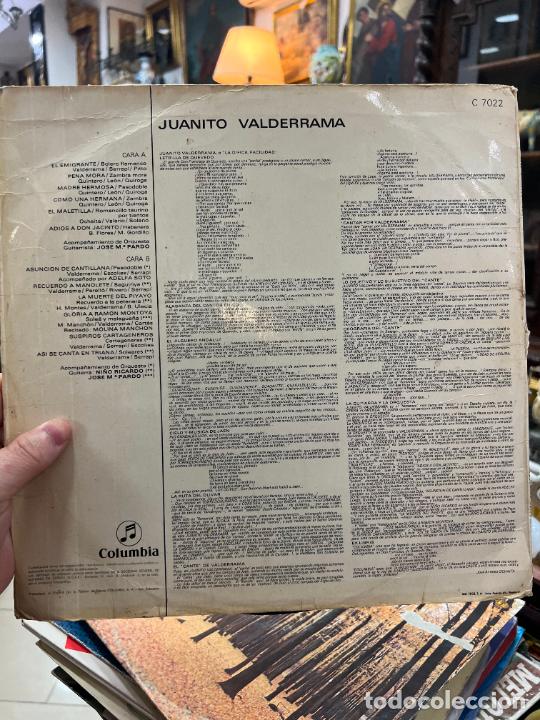 Discos de vinilo: LP JUANITO VALDERRAMA - Foto 2