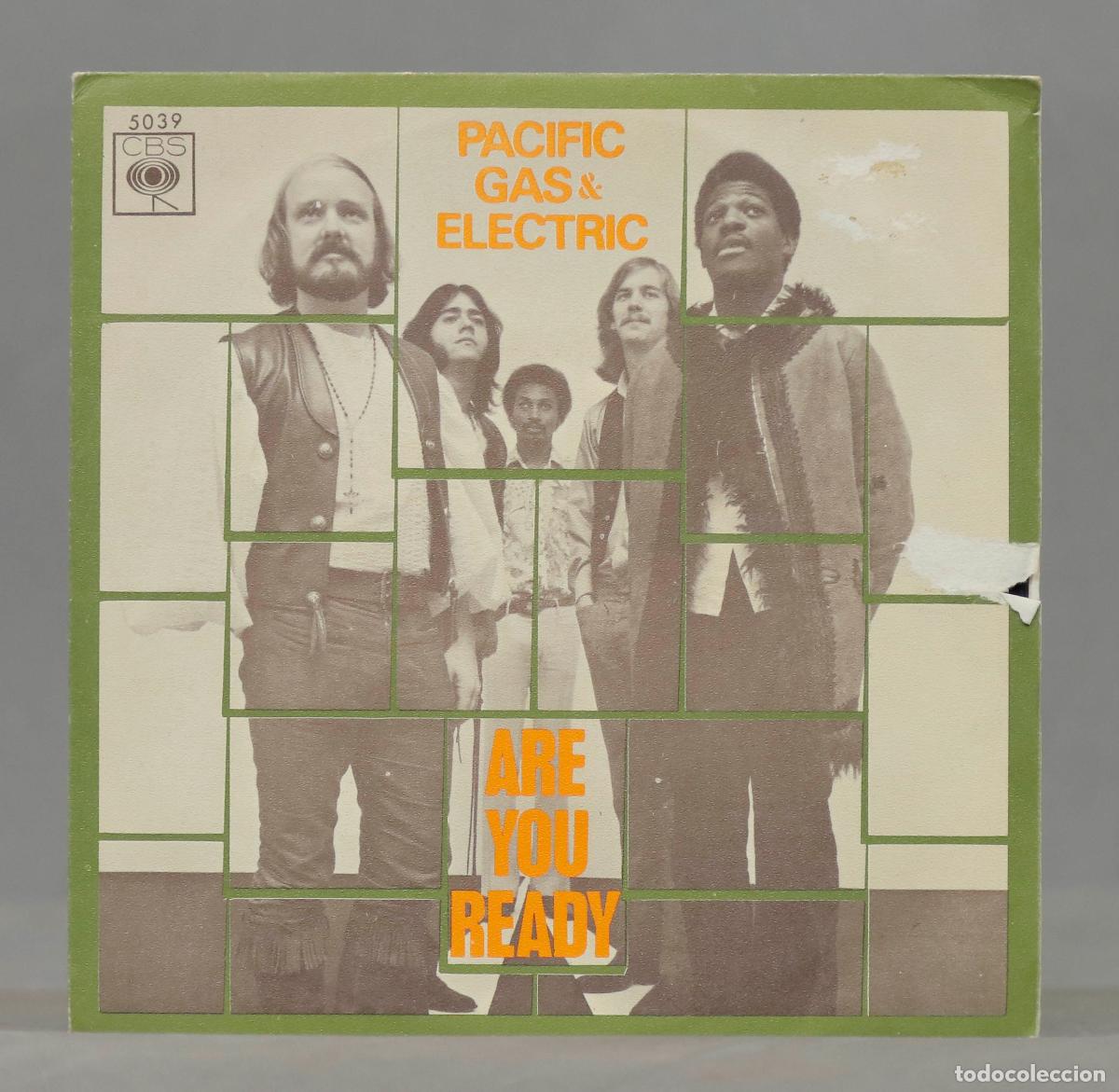 Discos de vinilo: SINGLE. Pacific Gas & Electric &ndash; Are You Ready - Foto 1