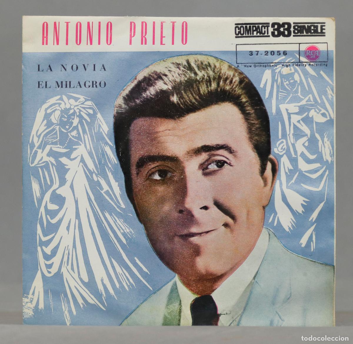Discos de vinilo: SINGLE. Antonio Prieto &ndash; La Novia - Foto 1