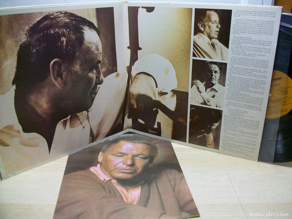 Discos de vinilo: Frank Sinatra &ndash; Ol Blue Eyes Is Back LP + POSTAL - Foto 2