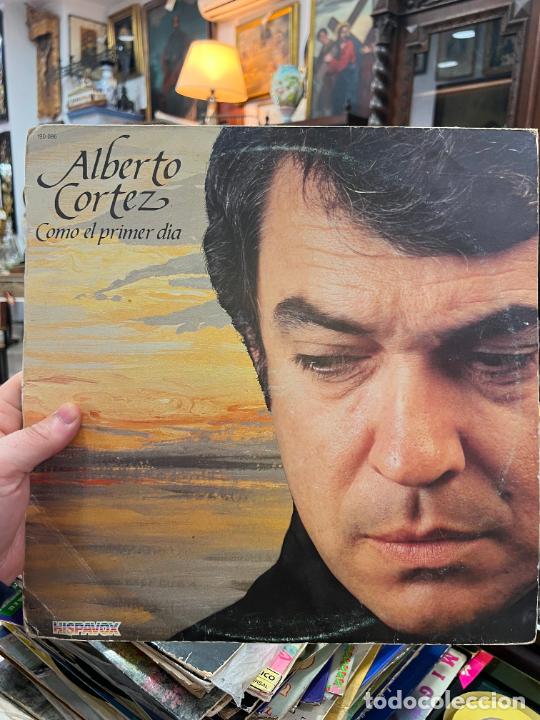 Discos de vinilo: LP ALBERTO CORTEZ - COMO EL PRIMER DIA - Foto 1