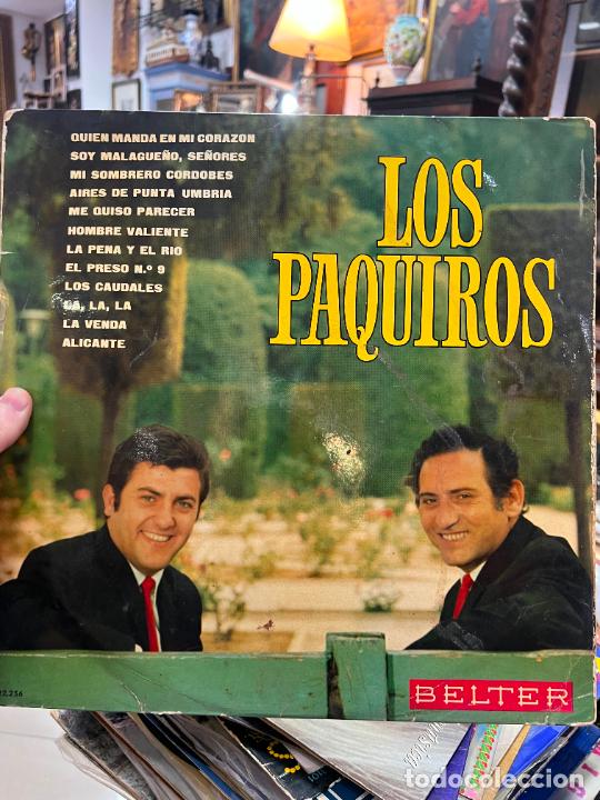 Discos de vinilo: LP LOS PAQUIROS - Foto 1