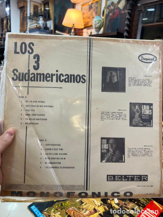 Discos de vinilo: LP LOS 3 SUDAMERICANOS - Foto 2