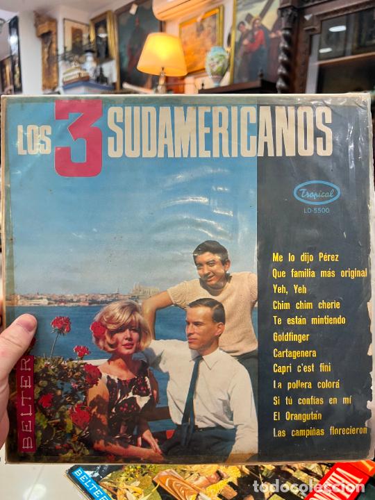Discos de vinilo: LP LOS 3 SUDAMERICANOS - Foto 1