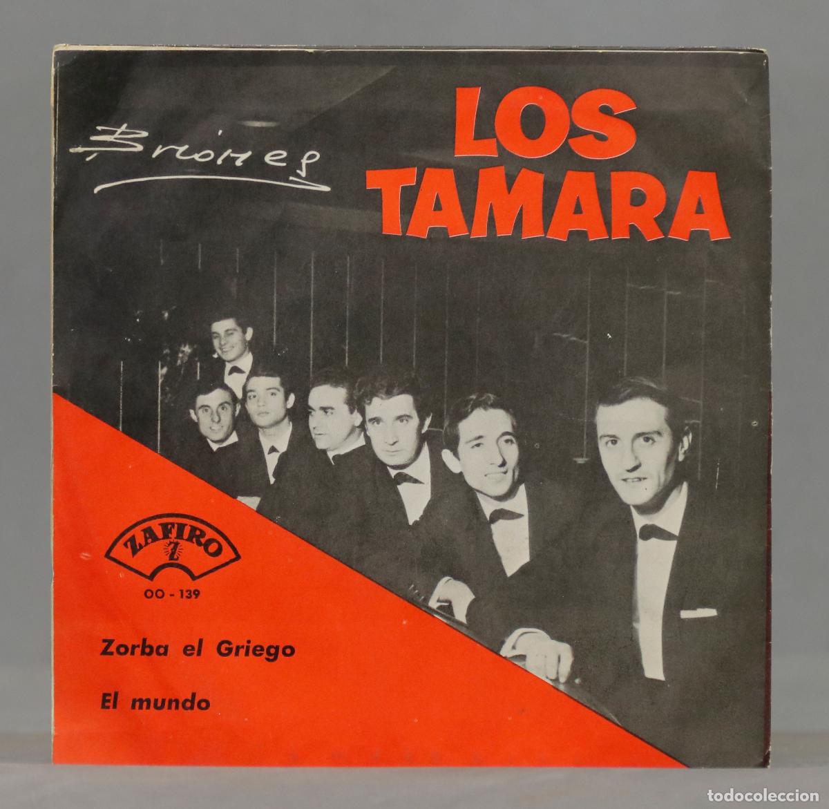 Discos de vinilo: SINGLE. Los Tamara &ndash; Zorba El Griego - Foto 2