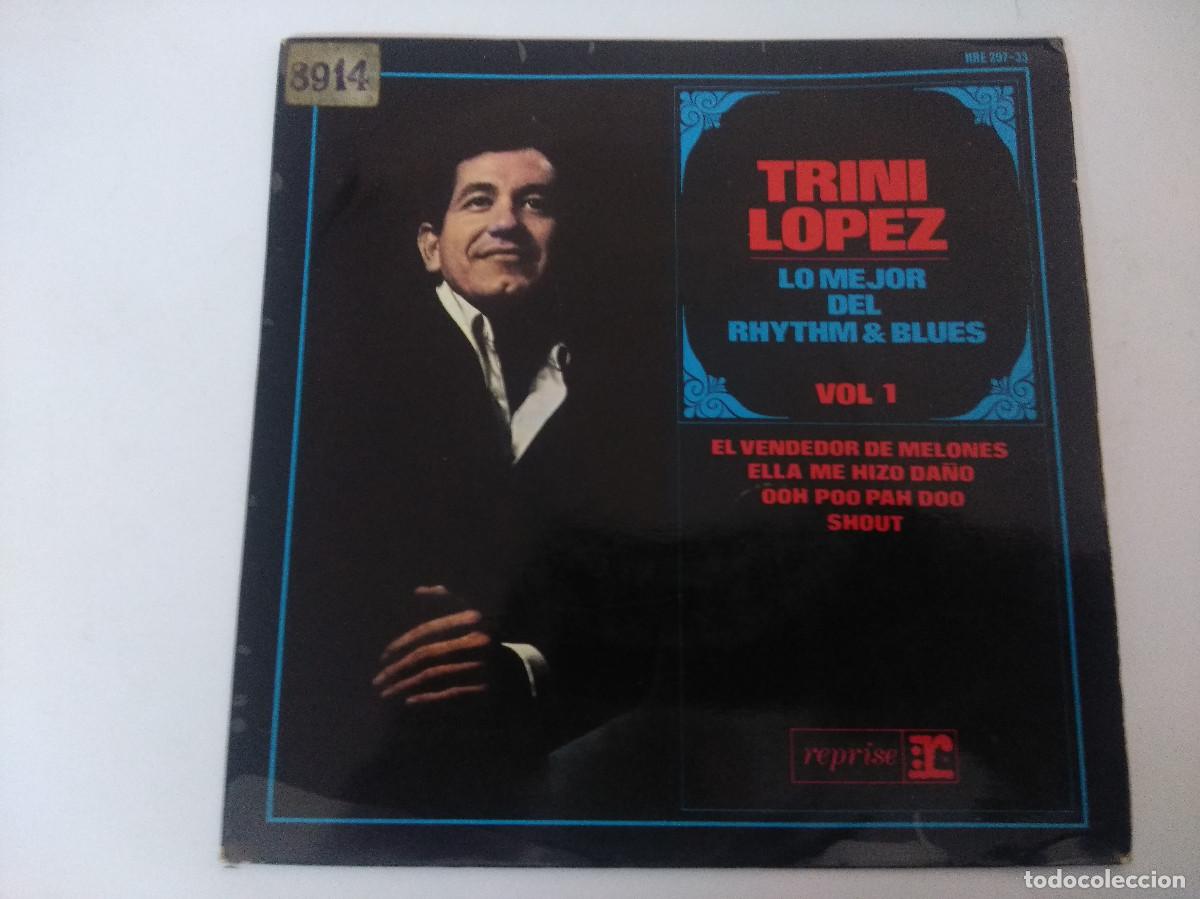 Discos de vinilo: TRINI LOPEZ/ELLA ME HIZO DA&Ntilde;O/SINGLE. - Foto 1